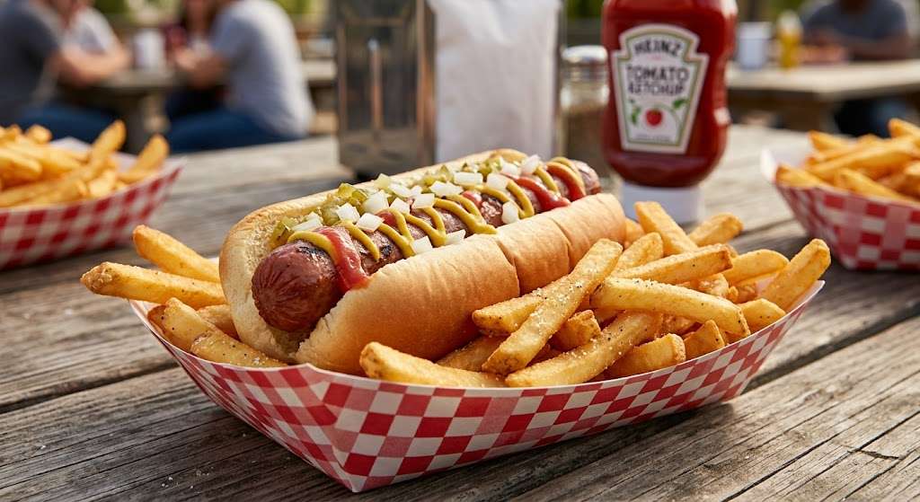 P/N HOT DOG WITH FRIES